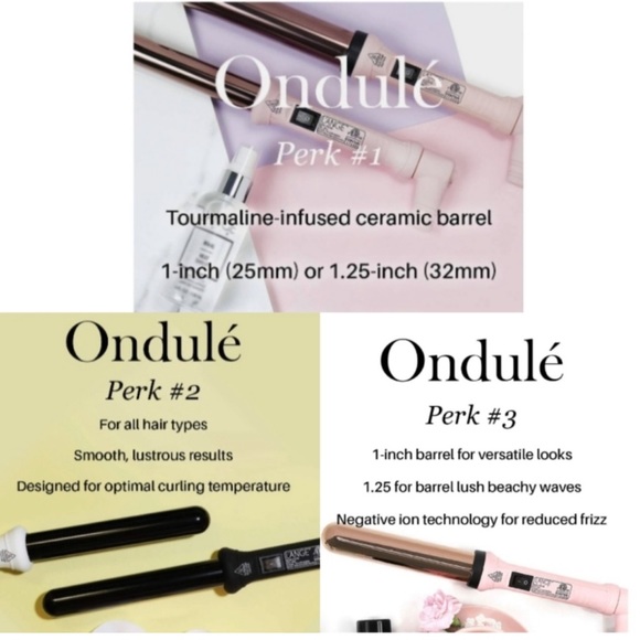 SOLD Langé Ondulé 25mm Titanium Curling Wand - Picture 5 of 8